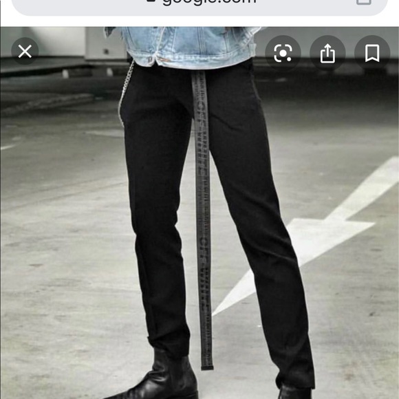 Off-white industrial belt - Picture 8 of 11